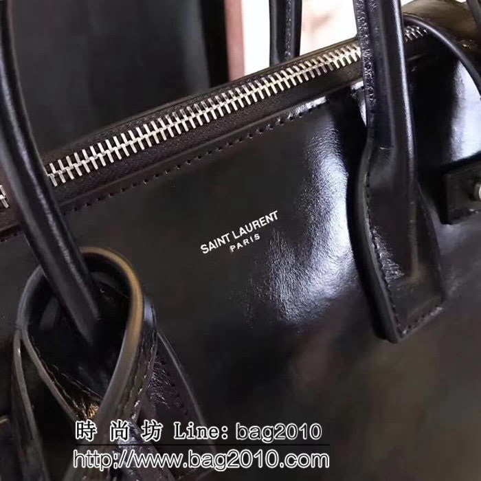 YSL聖羅蘭 最高版本 進口山羊紋油蠟皮手提肩背包 591715 YAS1075